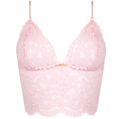 NETTE ROSE Soutien-gorge bustier en dentelle Rosie Pink