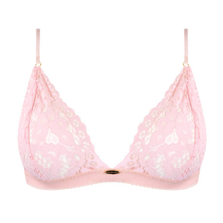 NETTE ROSE Lace Triangle bra Rosie Pink