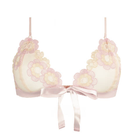 NETTE ROSE Triangle bra with front closure Daisy-Mae Pink