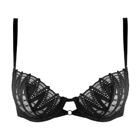 MAISON LEJABY Soutien-gorge corbeille Dreamcatcher Noir