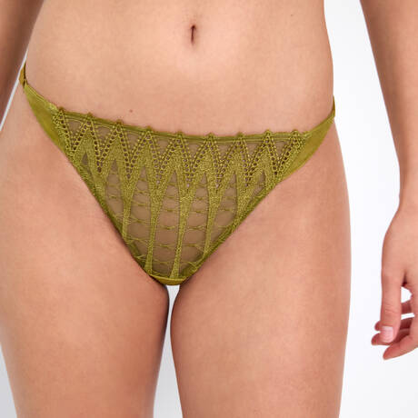 MAISON LEJABY Tanga Dreamcatcher Absinthe