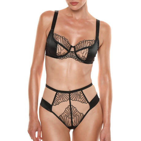2 pieces set PRELUDE Rouge Interdit Black