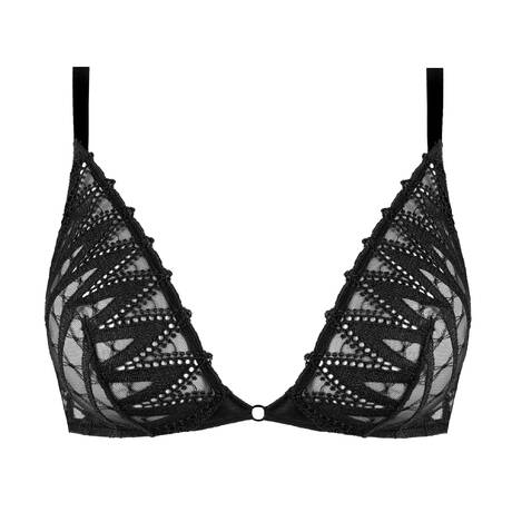 MAISON LEJABY Soutien-gorge triangle Dreamcatcher Noir
