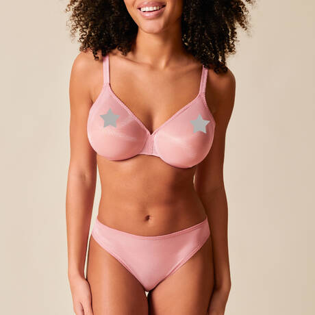 2 pieces set Gossard Glossies Rose pink