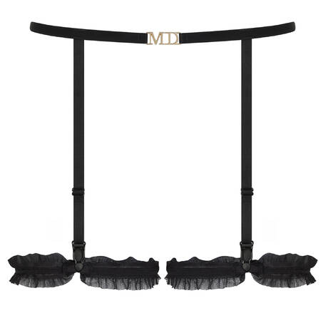 MARLIES DEKKERS Porte-jarretelles Rebel in Lace Black Rebel