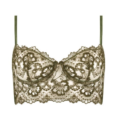 I.D. SARRIERI Bustier Blossomfall Olive