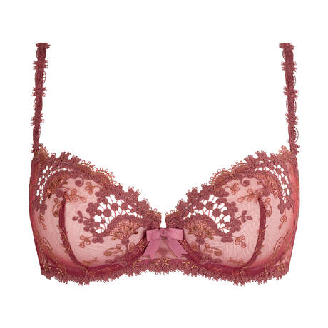 SIMONE PÉRÈLE Soutien-gorge corbeille Wish Rose Santal