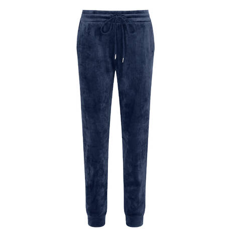 TRIUMPH Jogginghose aus Samt Velours Rib Admiral