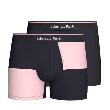 EDEN PARK  2er-Pack Herren-Pants Soft Fuzz + Marine EP