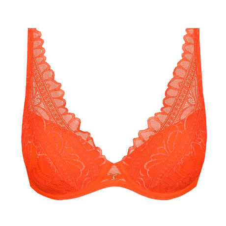 MARIE JO Lace Padded triangle bra Cerina Clementine