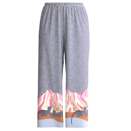 CALIDA Pantalon de pyjama 7/8 Sleep Over M&M Almond Brown