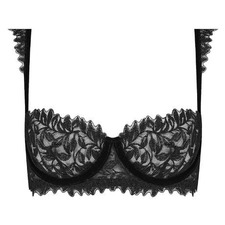 COCO DE MER Halbschalen-BH Irena Onyx