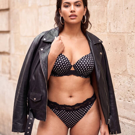 2 pieces set CHANTELLE Pulp Gloss White Dot