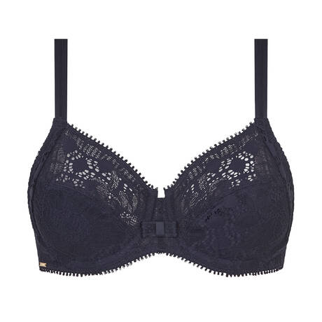 CHANTELLE Full-cup bra lace Day to Night Bleu Infini