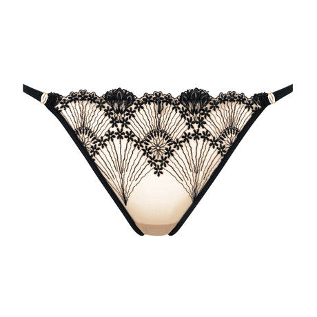 GOSSARD Brazilian brief Tattoo Black/Nude