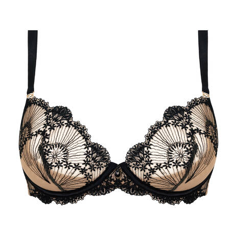 GOSSARD Balconette bra Tattoo Black/Nude