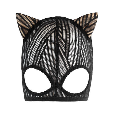 ATELIER AMOUR Maske aus Spitze Clair Obscur Schwarz