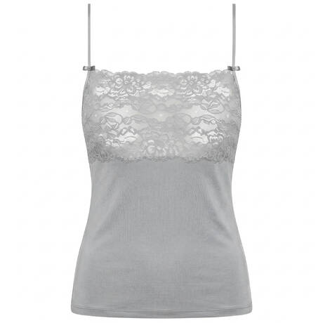 CALIDA Top mit dünnen Trägern Sensual Secrets Passat Grey