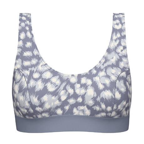 CALIDA Sports bra cotton Elastic Trend Folkstone Grey