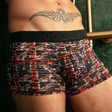 HOM Boxer homme Malcom Black/Red