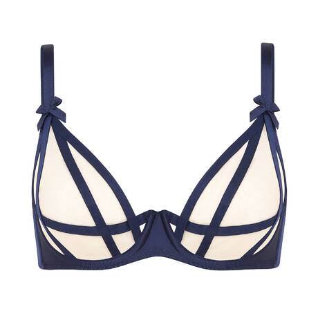 AGENT PROVOCATEUR Triangle bra Briella Navy