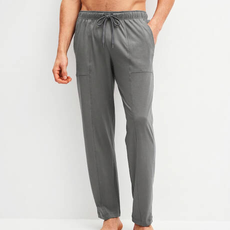 CALIDA Herrenhose aus Baumwolle RMX Sleep Leisure Tornado Grey