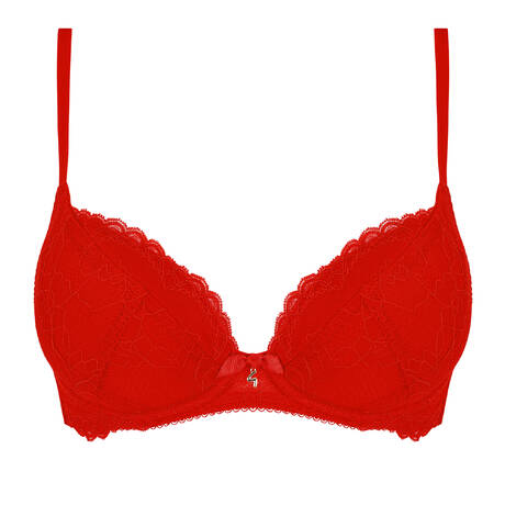 GOSSARD Push-up-BH aus Spitze Superboost Lace Red Pepper