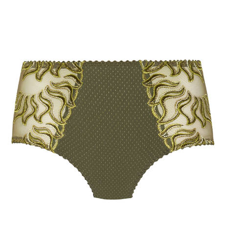 LOUISA BRACQ High-waisted panty Esperanza Olive
