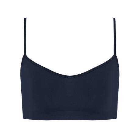 HANRO Soutien-gorge brassière fines bretelles Touch Feeling Deep Navy