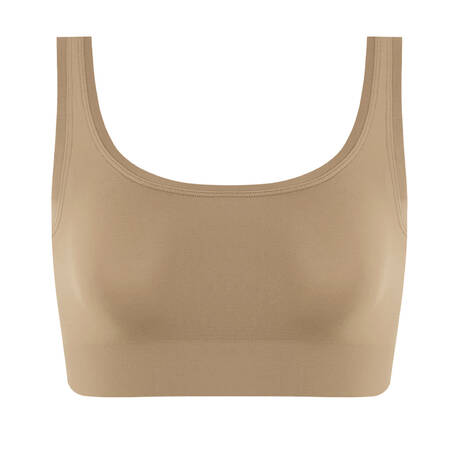 HANRO Bustier-BH Touch Feeling Suède Camel