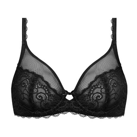 MEY Soutien-gorge emboitant en dentelle Amorous Noir