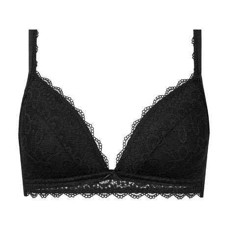 MEY Wireless bra lace Amorous Black