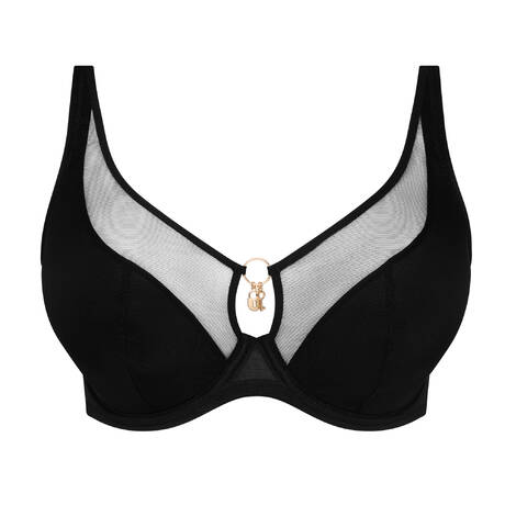 PRIMADONNA TWIST Soutien-gorge triangle coques Sheary Noir