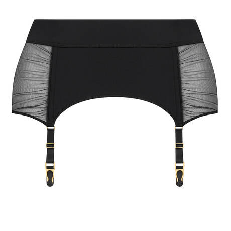 SCANDALE Garter belt Nuit Fauve Black