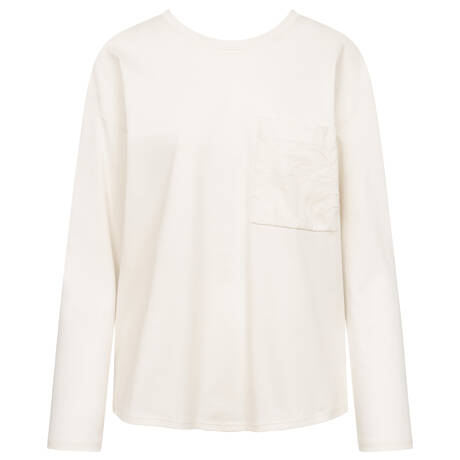 FÉRAUD Cotton Long-sleeved top Cosy Plaid Shell