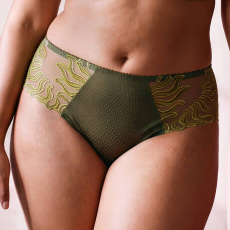 LOUISA BRACQ Shorty Esperanza Olive