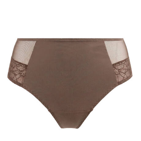 MAISON LEJABY High-waisted panty Discrète Espresso Dust