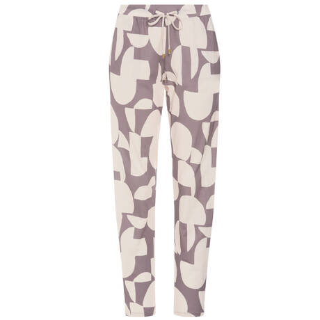 HANRO Pantalon en coton et modal Sleep & Lounge Divided Circles
