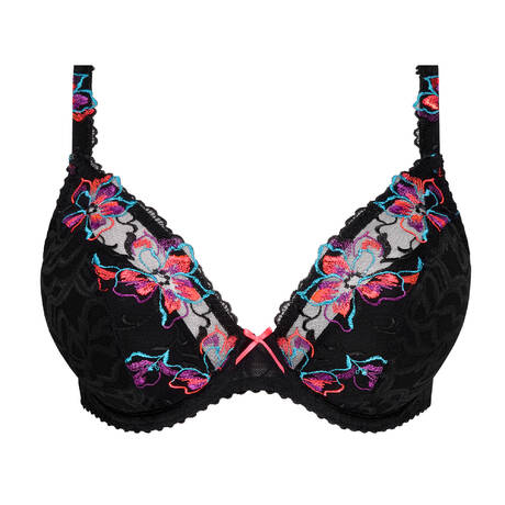 PRIMADONNA Triangel-BH mit Schalen Miyara Floral Eclipse