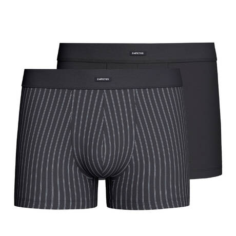 IMPETUS Cotton 2-pack men's boxer briefs Cotton Stretch Comfort Navy Blue