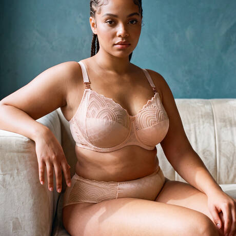 2 teile im set LOUISA BRACQ Jeanne Nude Rose