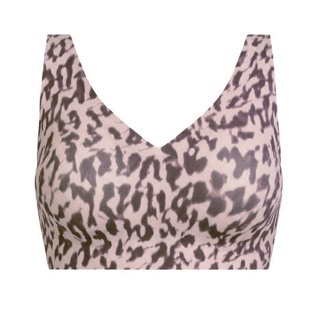 CHANTELLE Soutien-gorge brassière coques décolleté invisible Soft Stretch Power Blurry Panther