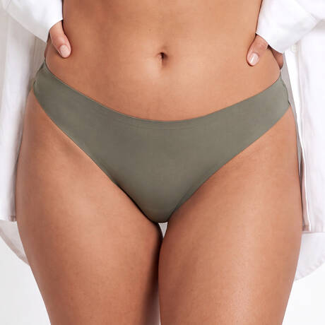 CHANTELLE String unsichtbar Soft Stretch Vert Argile
