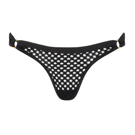 AGENT PROVOCATEUR Tanga Bubbles Black