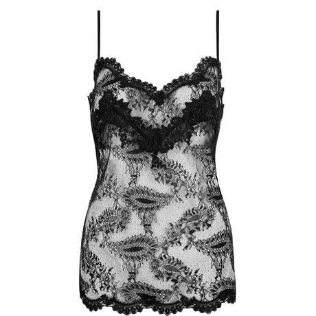 MARJOLAINE Lace Camisole Daniella Black