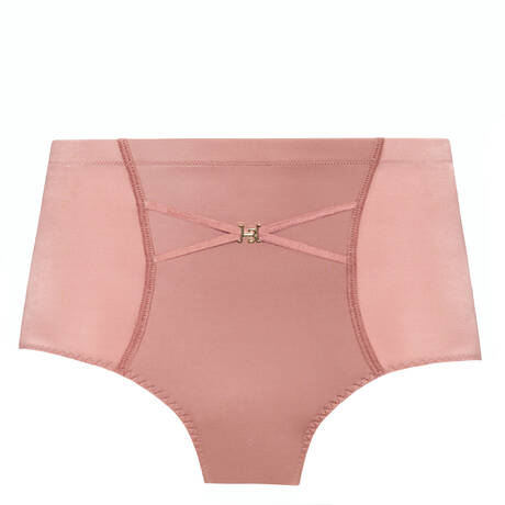 LOUISA BRACQ In microfiber High-waisted panty Pégase Terracotta