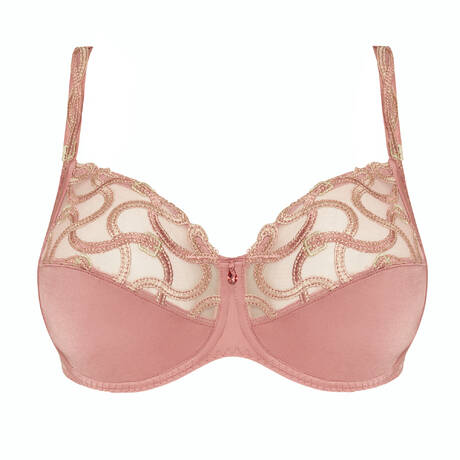 LOUISA BRACQ Full-cup bra Pégase Terracotta