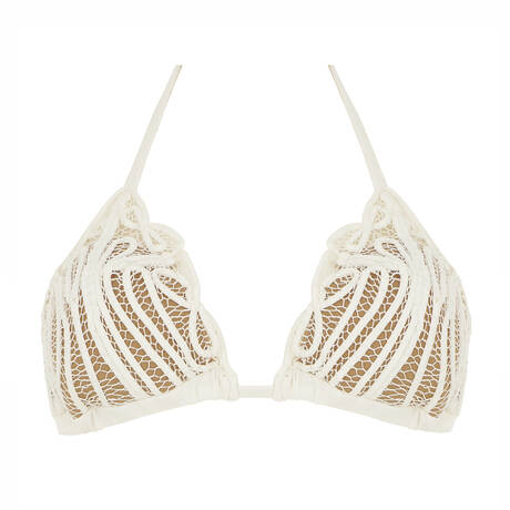 MARJOLAINE Triangle bikini top Asma Swim Nude