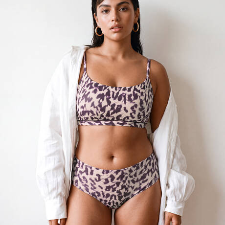 Ensemble 2 pièces CHANTELLE Soft Stretch Blurry Panther
