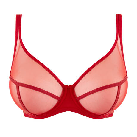 MAISON LEJABY Full-cup bra Nufit Rouge Passion